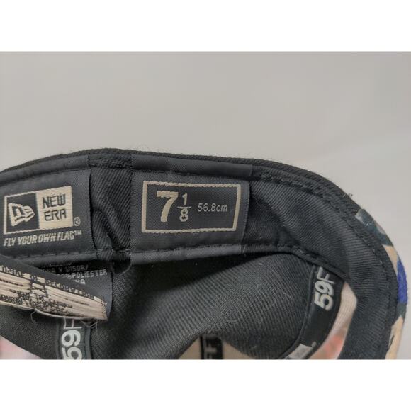New Era 59Fifty NBA Hardwood Classics Size 7 1/8 Fitted Hat Toronto Raptors - Picture 11 of 14